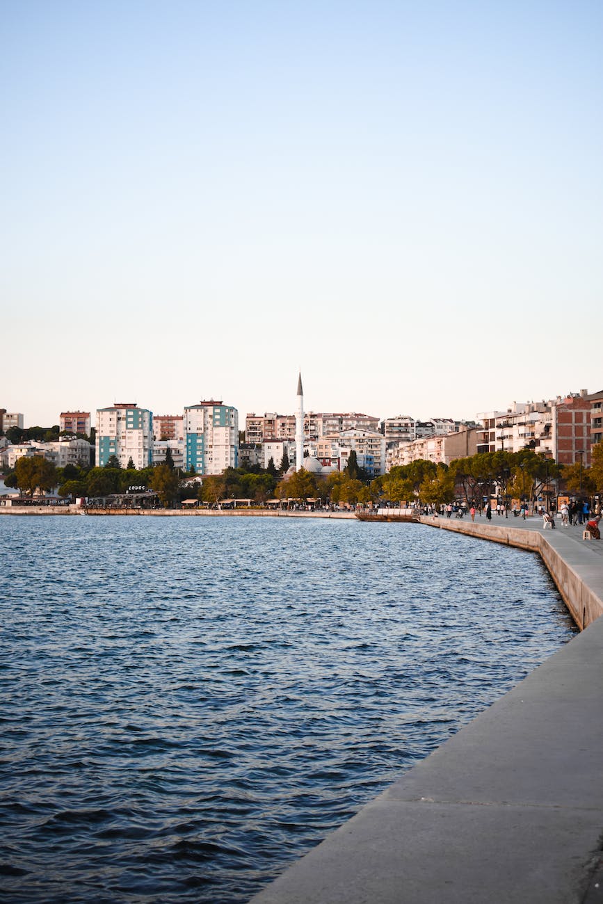 coastal promenade in canakkale