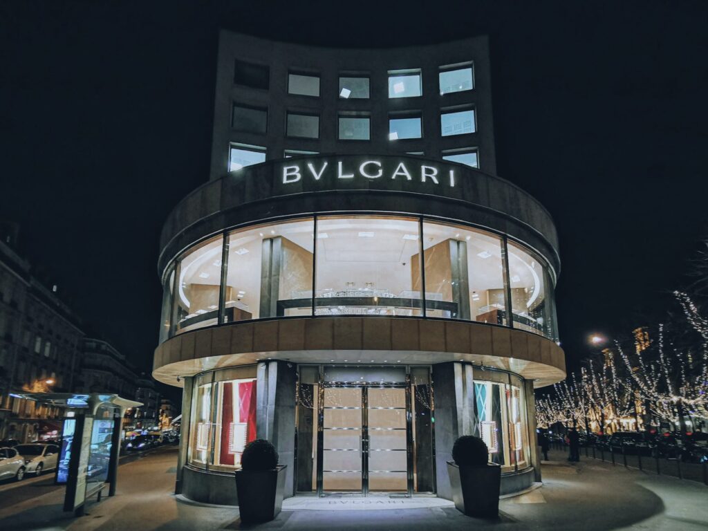a store at night