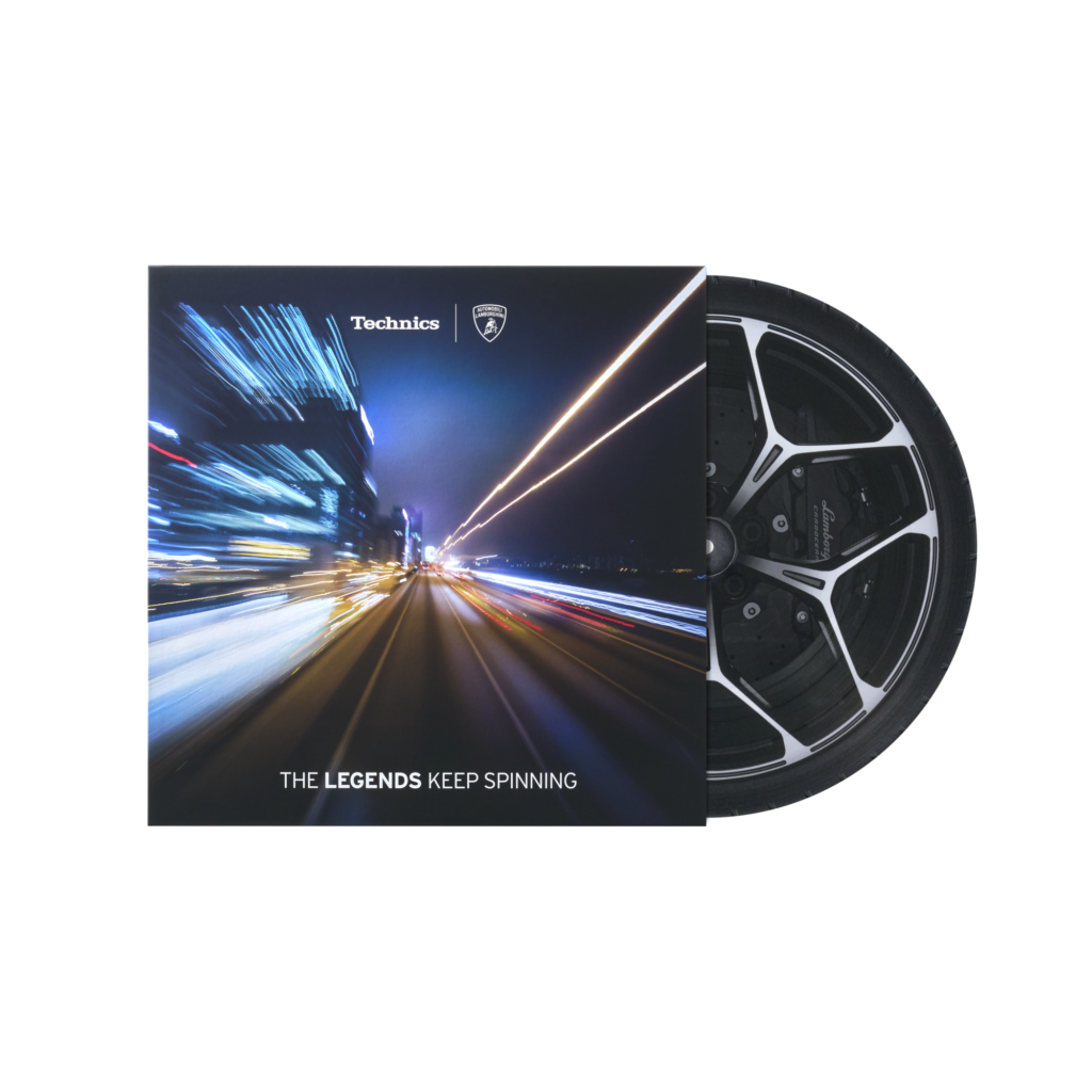 Lancement Platine SL-1200M7B Collaboration Inédite entre Technics Automobili Lamborghini