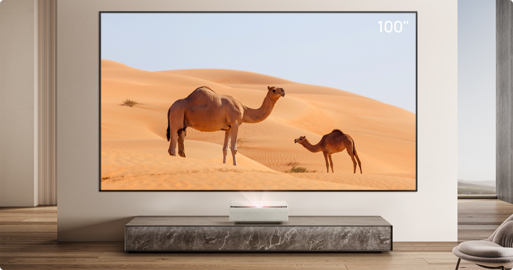 Réinventez divertissement domicile avec l’AURA XGIMI, vidéoprojecteur ultra-courte focale