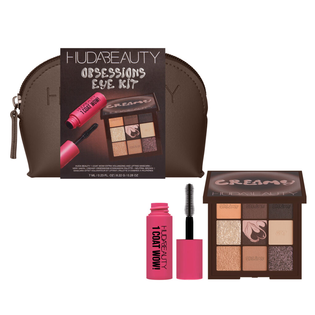 Huda Beauty dévoile coffrets fêtes 2024 essentiels glamour pour sublimer chaque look
