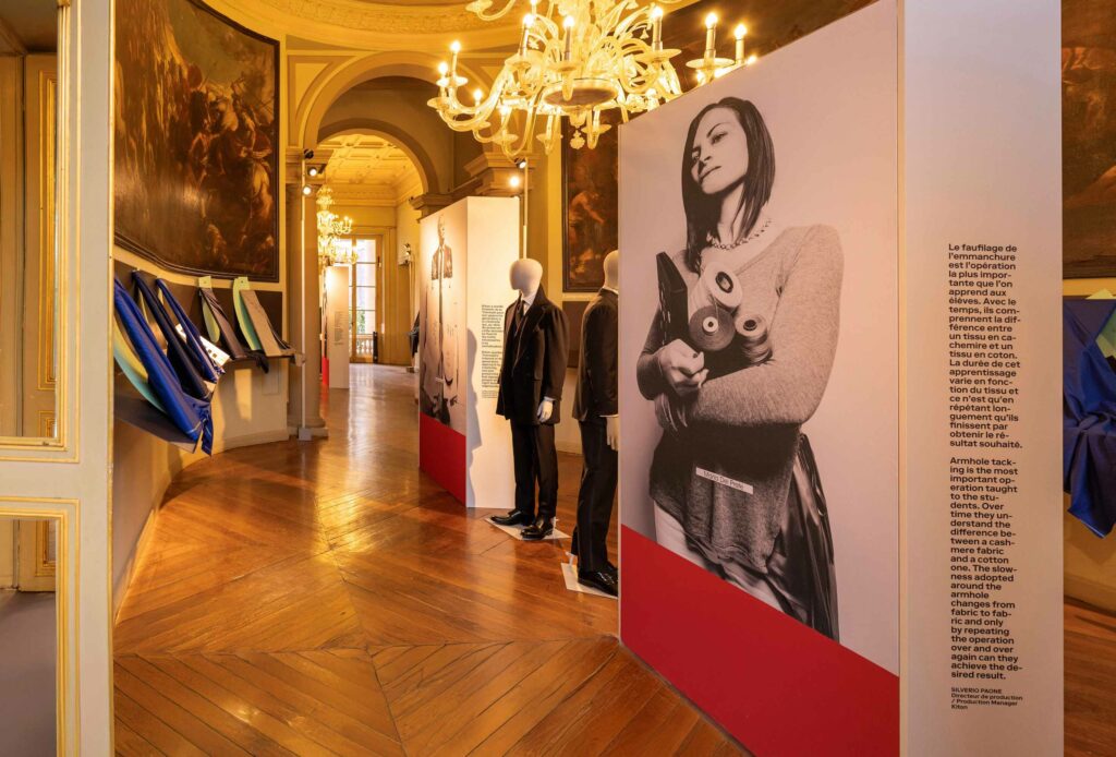 L’Art Traditions l’École Tailoring Kiton Paris