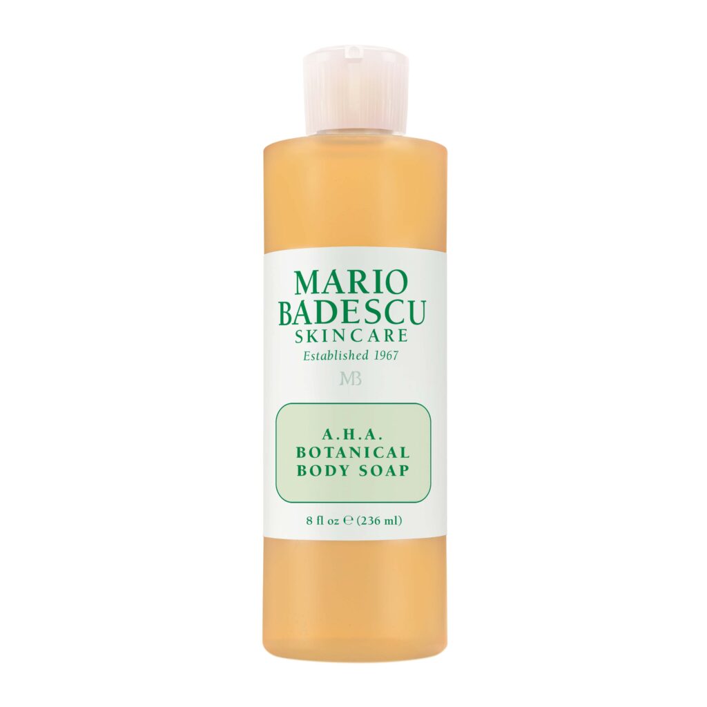 Mario Badescu introduces the "Clean & Fresh" trio to refresh your summer 26 MARIO BADESCU A.H.A. Botanical Body Soap