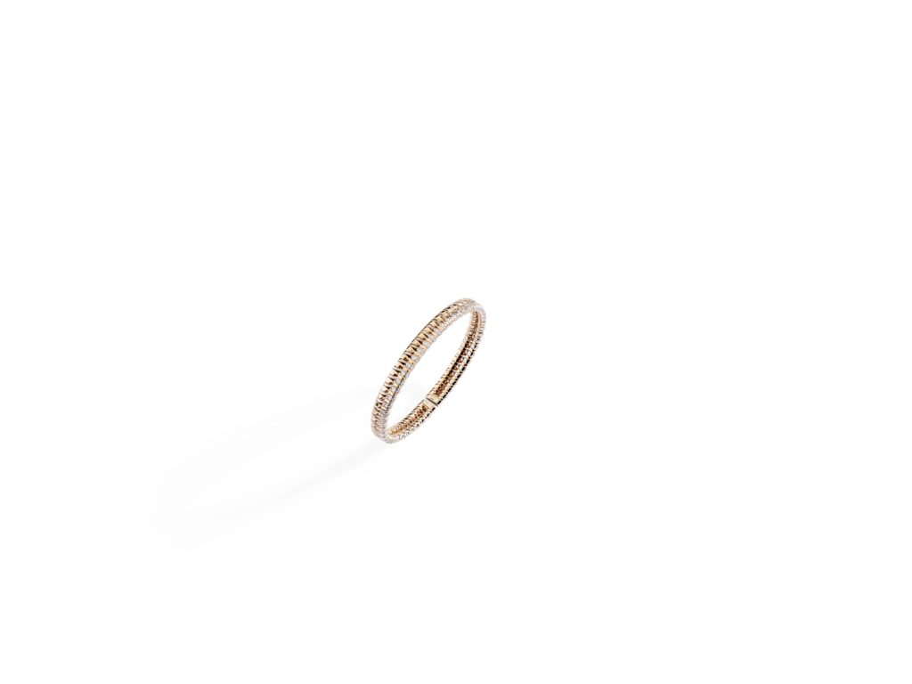 Vhernier réinvente Coucher du Soleil, ou l’art de faire vibrer la lumière 26 VHPG1824BR300 COUCHER DU SOLEIL ENDLESS bracelet in rose gold white gold diamonds