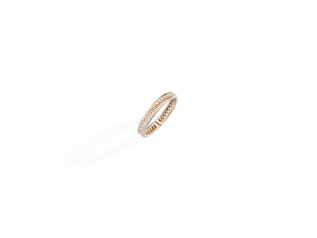 Vhernier réinvente Coucher du Soleil, ou l’art de faire vibrer la lumière 27 VHPG1825BR300 COUCHER DU SOLEIL ENDLESS bracelet in rose gold white gold diamonds
