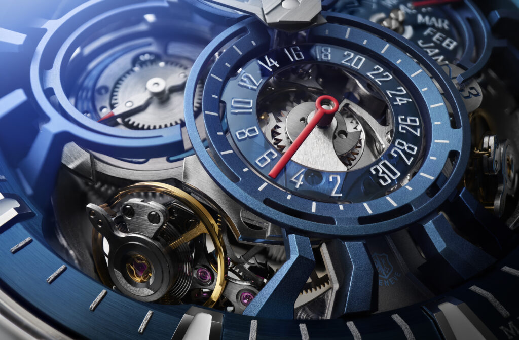 Roger Dubuis réunit Quatuor et calendrier perpétuel dans une même architecture 28 05 QP close up