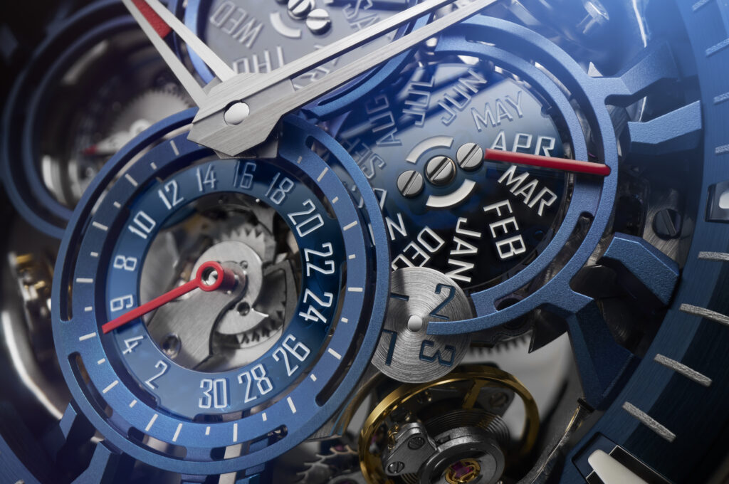 Roger Dubuis réunit Quatuor et calendrier perpétuel dans une même architecture 29 06 QP close up