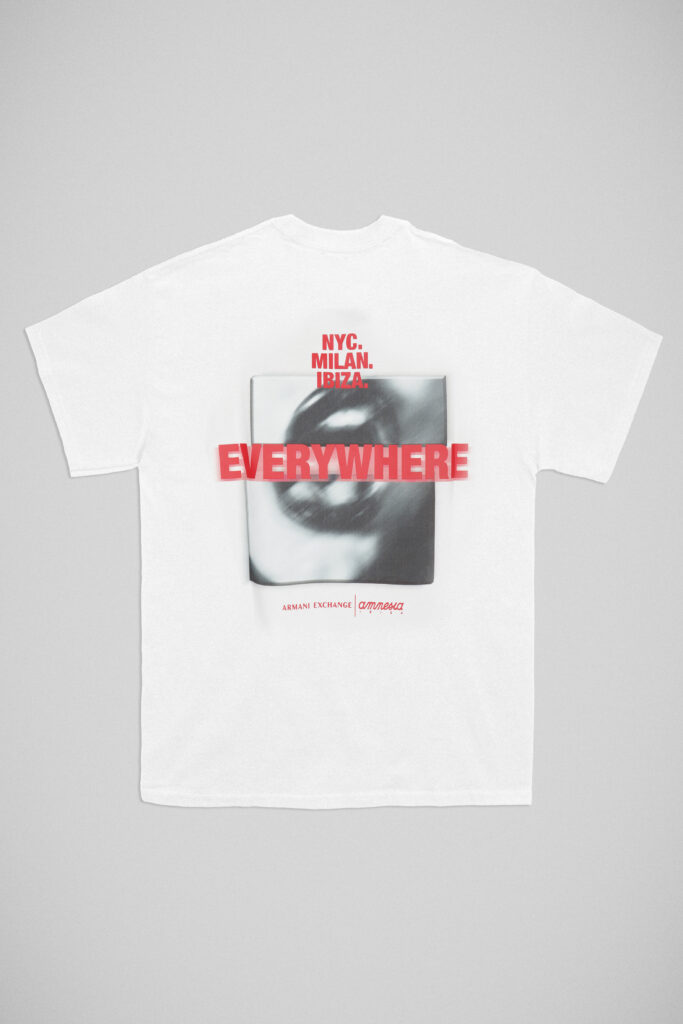 A|X Armani Exchange et Amnesia Ibiza : ce que dit un T-shirt sur la géopolitique du clubbing 27 AX ARMANI EXCHANGE AMNESIA IBIZA 2026 2