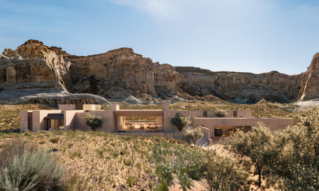 Amangiri : une villa qui apprend du canyon 27 Amangiri Residences USA Front View
