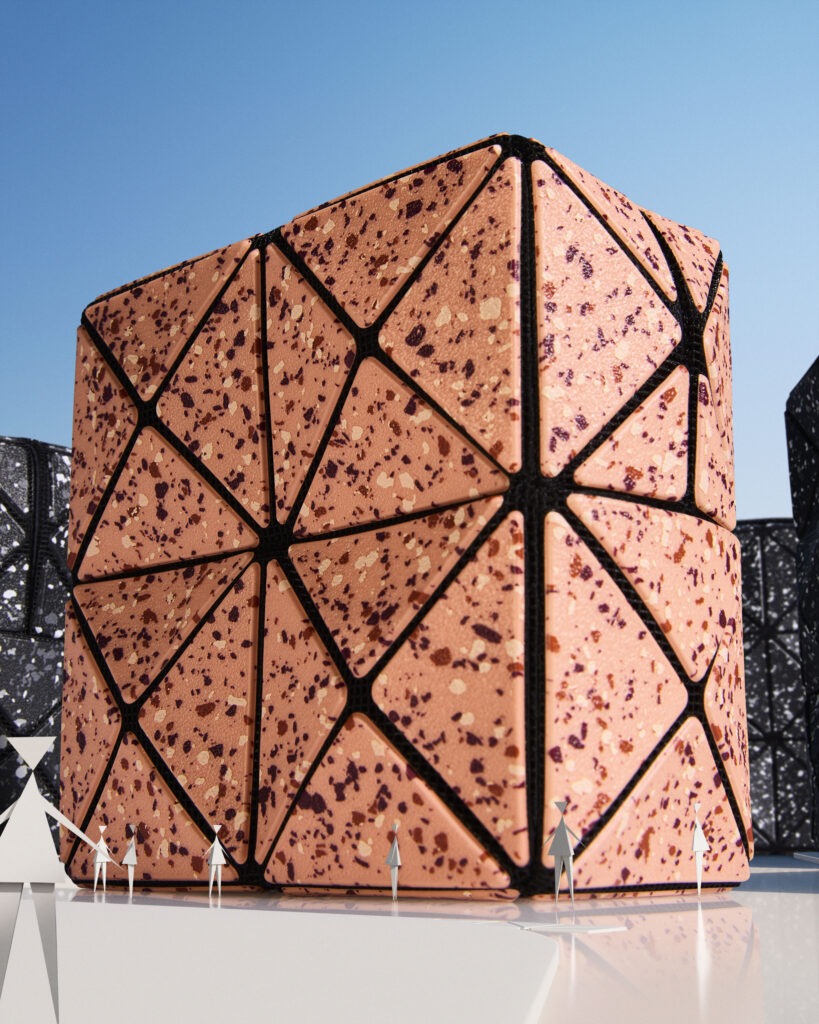 BAO BAO ISSEY MIYAKE imagine CITY, une géométrie urbaine en mouvement 26 BAOBAO 26SS city pk 4 5 0312