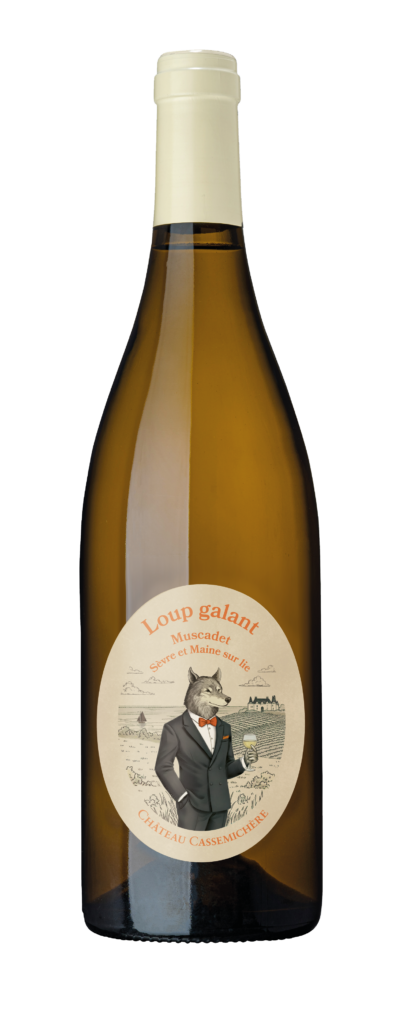 Loup Galant, a Muscadet that prioritizes the process over the result 26 Chateau Cassemichere Le Loup Galant Muscadet visuel