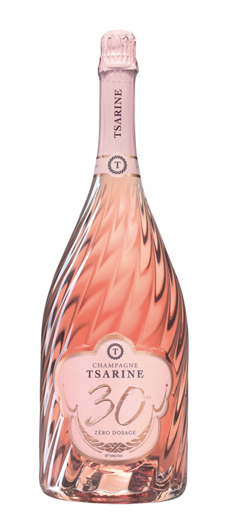 Champagne Tsarine signe un zéro dosage rosé pour ses trente ans 37 EQ Jeroboam Tsarine Zero dosage Rose cuvee 30 ans