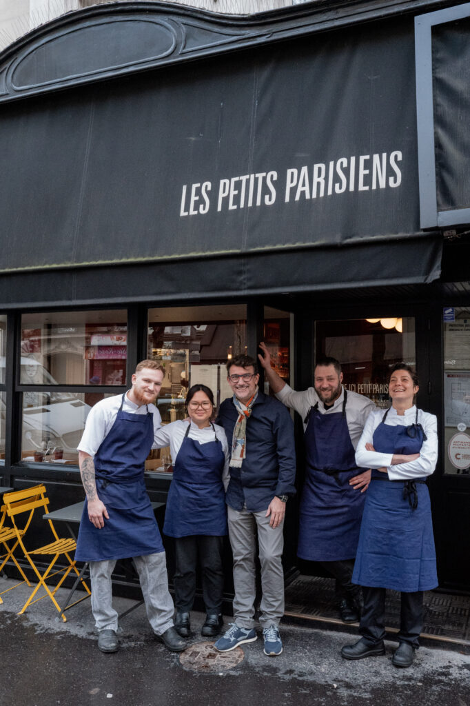 Aux Petits Parisiens, la cave est aussi une cuisine 30 EQUIPE ET LE CHEF