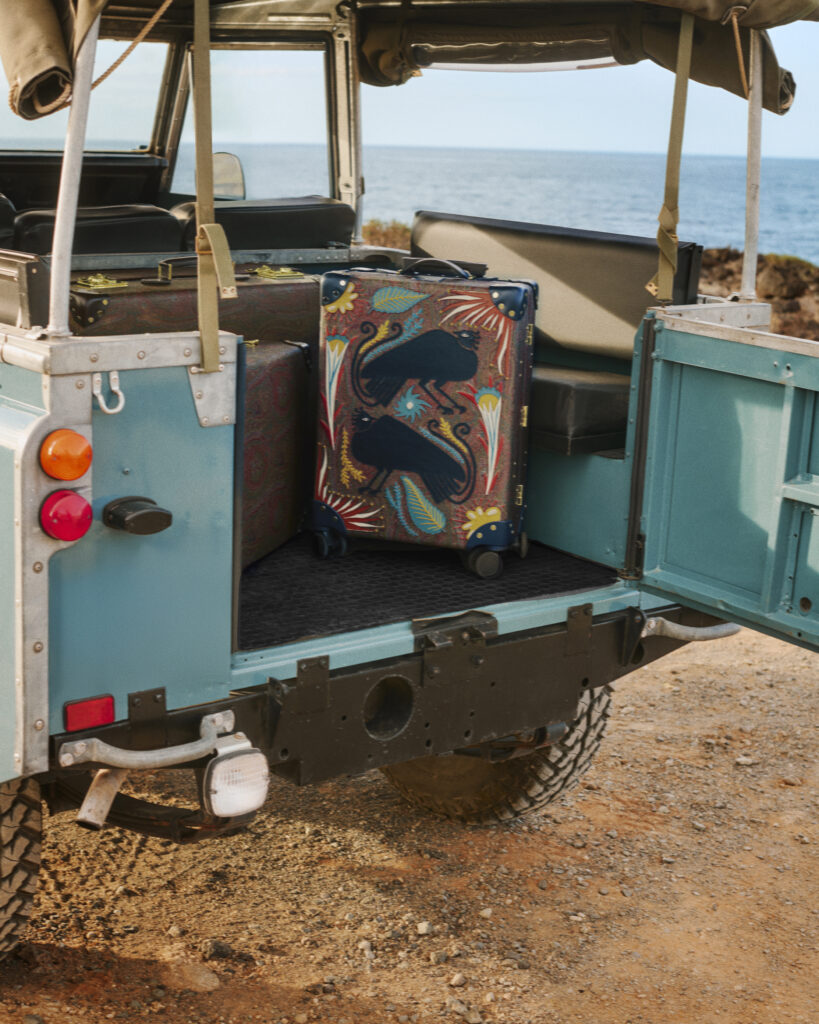 ETRO x Globe-Trotter: Luggage as a Personal Archive 32 ETRO X GLOBE TROTTER TABBY BOOTH