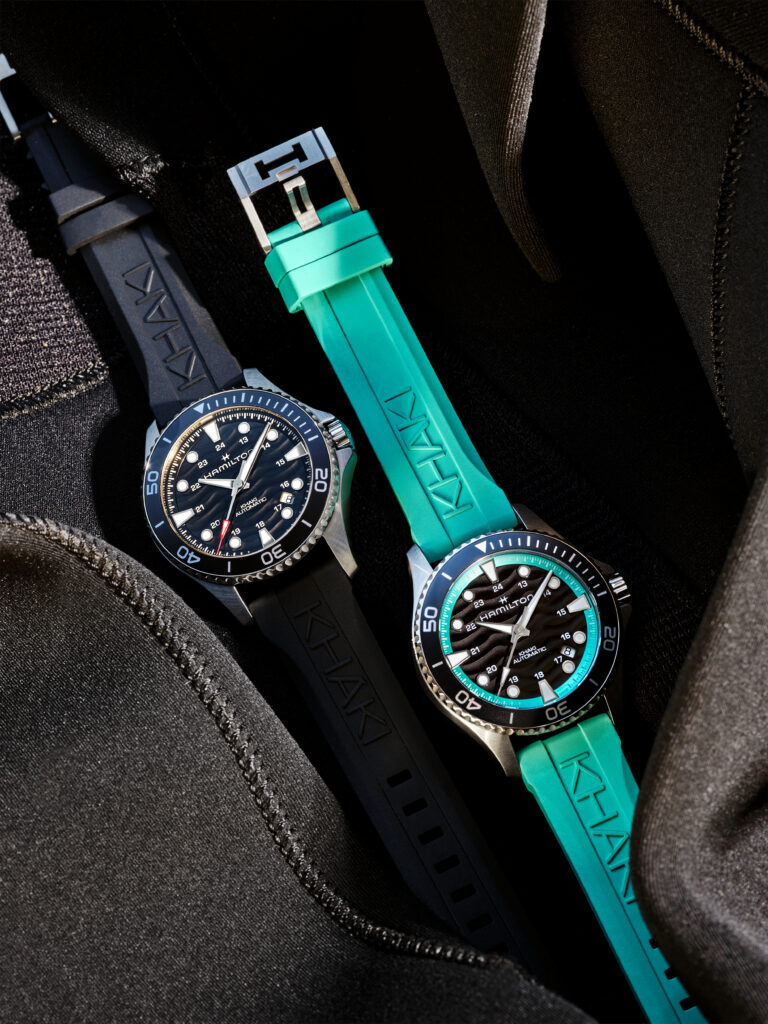 Hamilton affine sa montre-outil maritime avec les nouvelles Khaki Navy Scuba 26 Hamilton Khaki Navy Scuba H82415331 H82415330 lifestyle 1