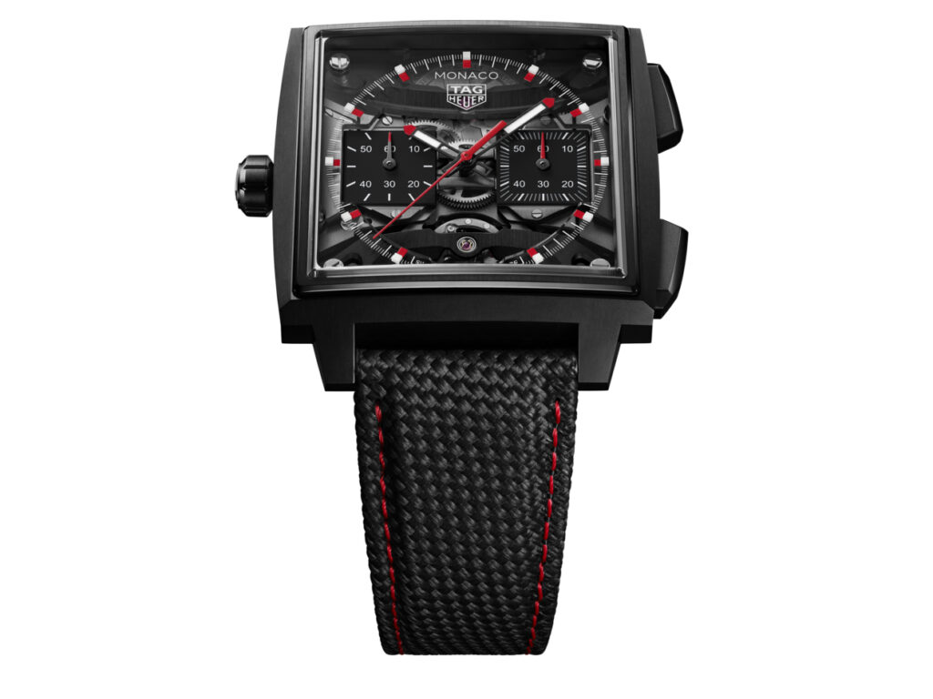 TAG Heuer Monaco Evergraph, le chronographe repensé par la flexion 35 High Quality JPG CEW5180.FT8122 MUSHROOM