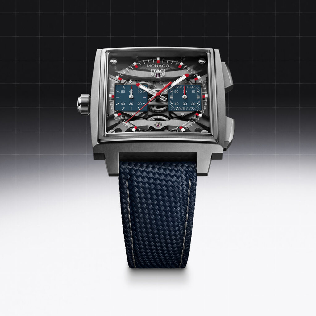 TAG Heuer Monaco Evergraph, le chronographe repensé par la flexion 43 High Quality JPG CEW5181.FT8123 MUSHROOM BACKGROUND 1 1
