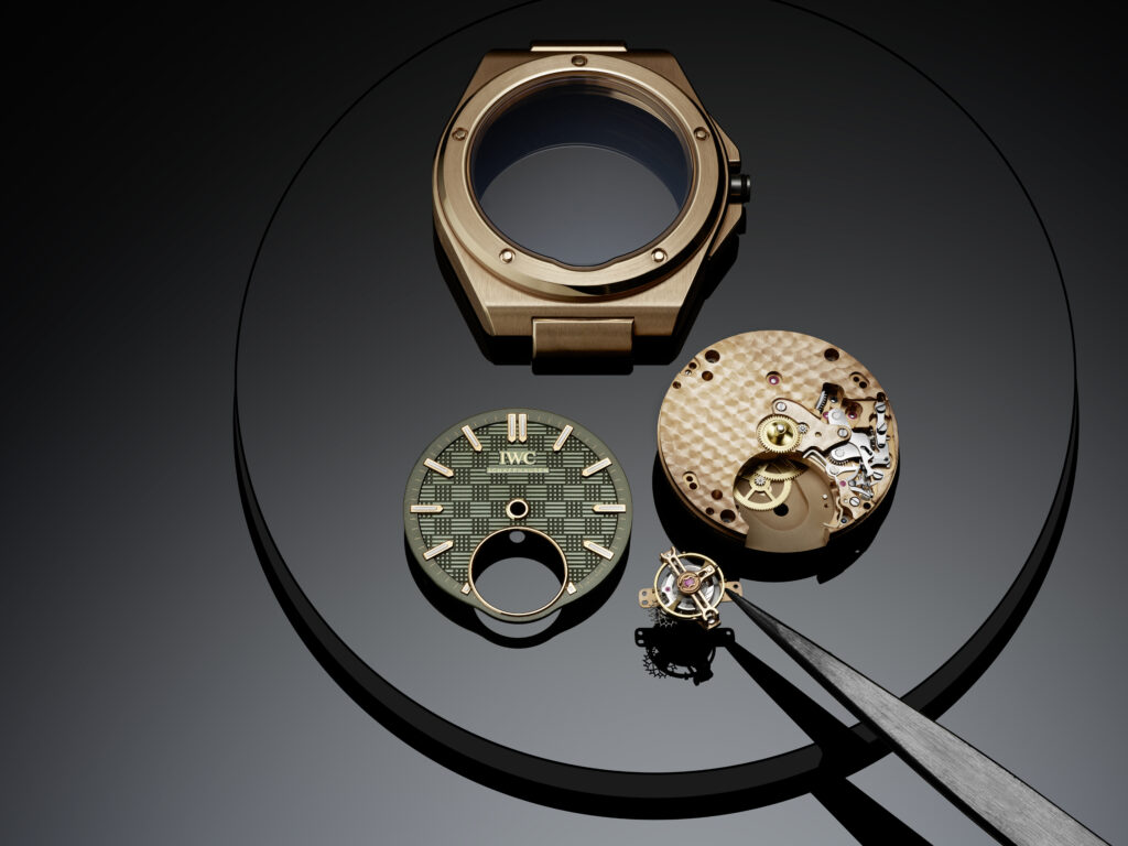 IWC Ingenieur Tourbillon 41: Gold, the Cage, and the Legacy of Genta 26 IW345901 assembly