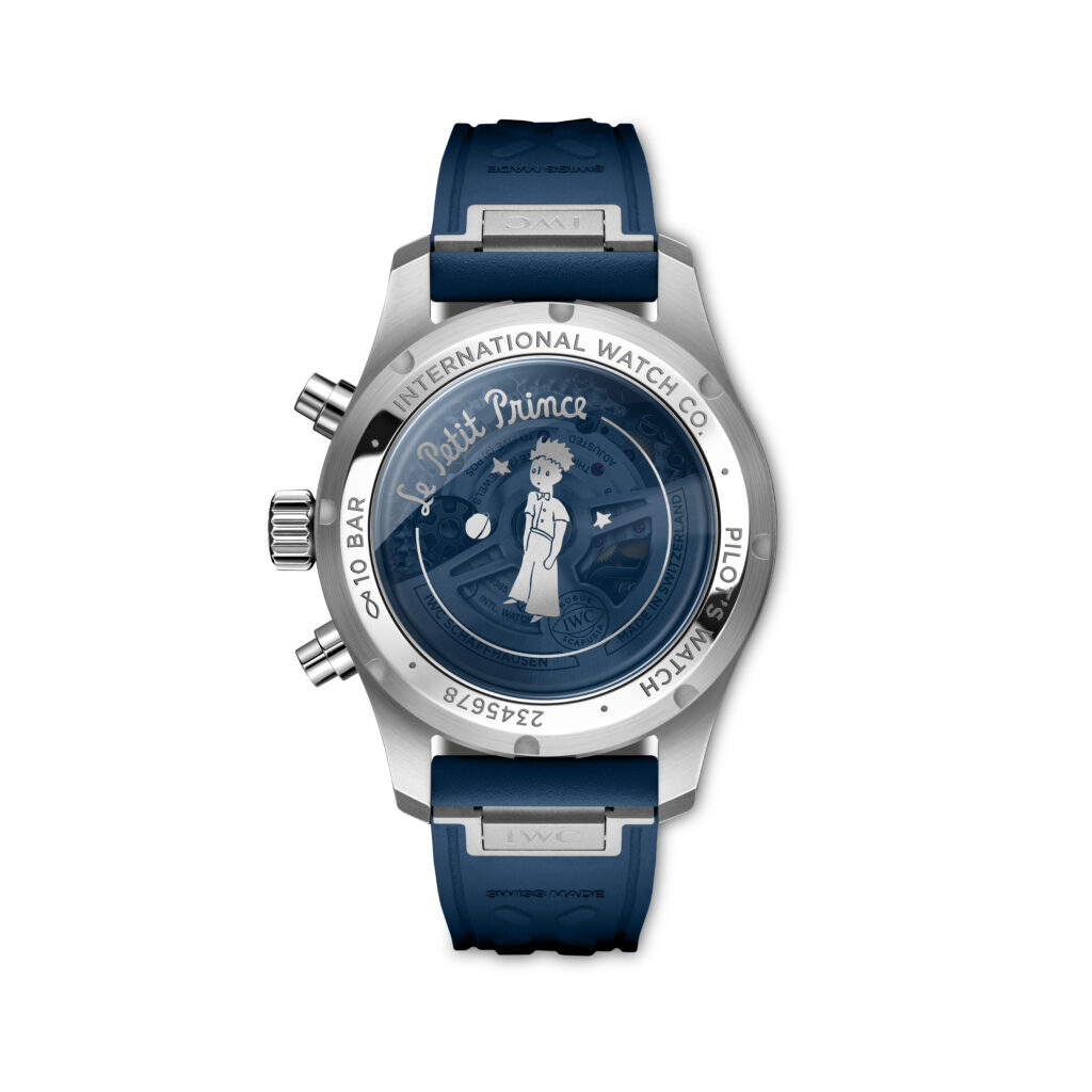 IWC Schaffhausen et Le Petit Prince, vingt ans d’aviation intérieure 39 IW388120 Back 1