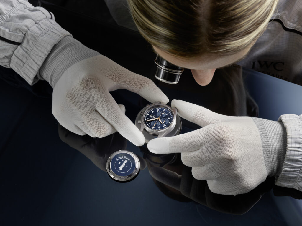 IWC Schaffhausen et Le Petit Prince, vingt ans d’aviation intérieure 38 IW388120 assembly