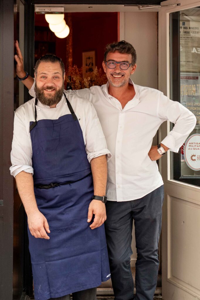 Aux Petits Parisiens, la cave est aussi une cuisine 44 Lucas Felzine et Arnaud Duhem