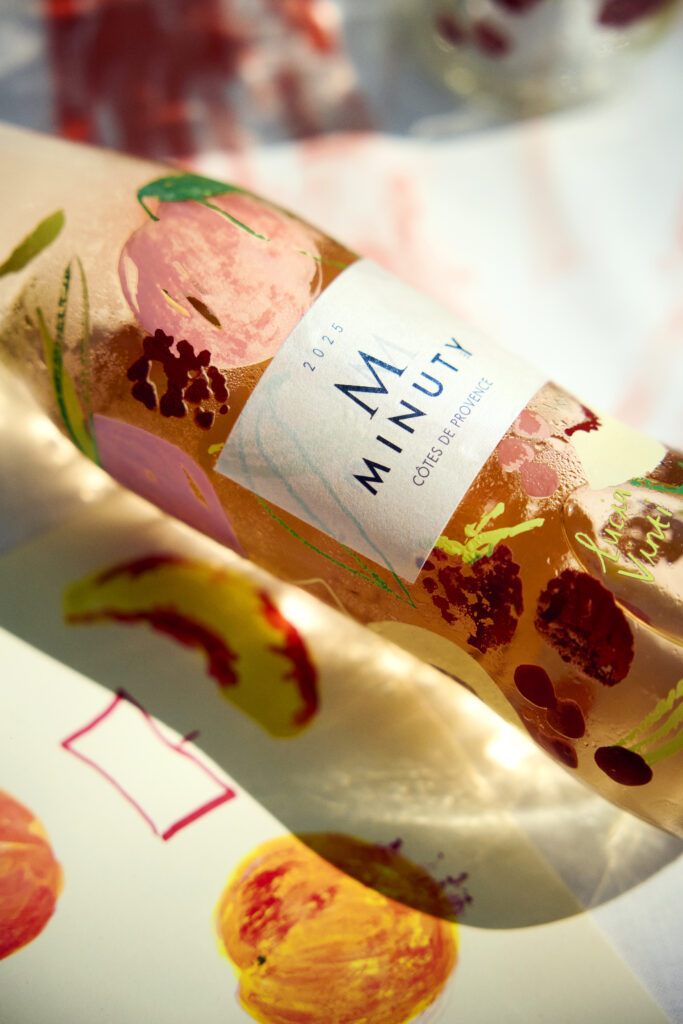 Minuty M Rosé x Lucia Vinti: When a Provençal Bottle Becomes a Storytelling Medium 32 M MINUTY EDITION LIMITEE 2026 11