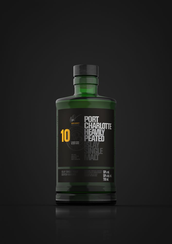 Port Charlotte 10 : ce que 40 PPM dit d'une récompense sans jury 27 Medium Port Charlotte Bottle Port Charlotte 10YO R2018 700 Bottle BlackBG