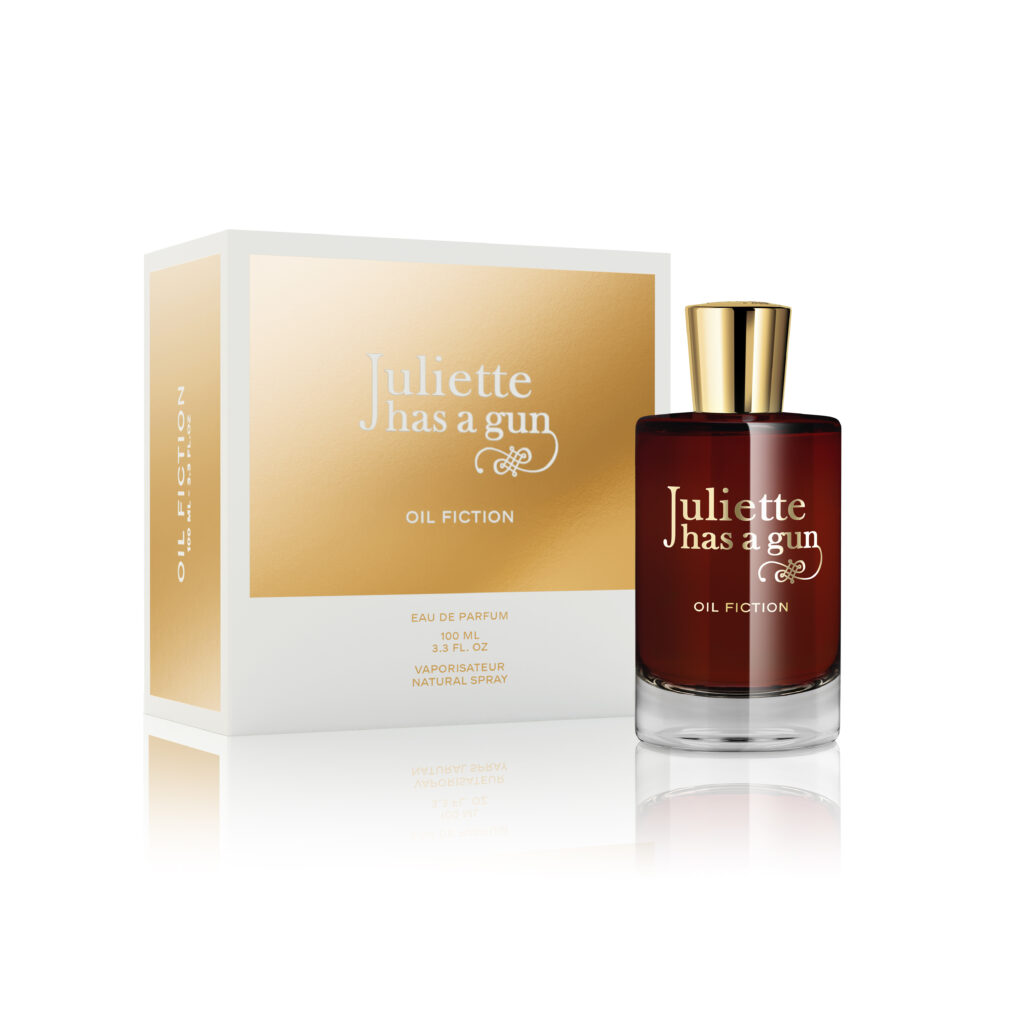 La Bold Collection de Juliette Has a Gun, ou le parfum comme laboratoire narratif 46 OIL FICTION PACKSHOT BOX 100ML