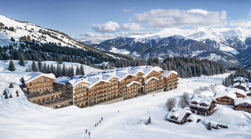 One&Only à Courchevel 1850, ou la transformation du luxe alpin en enclave résidentielle 25 OneOnly in Courchevel Renders 1