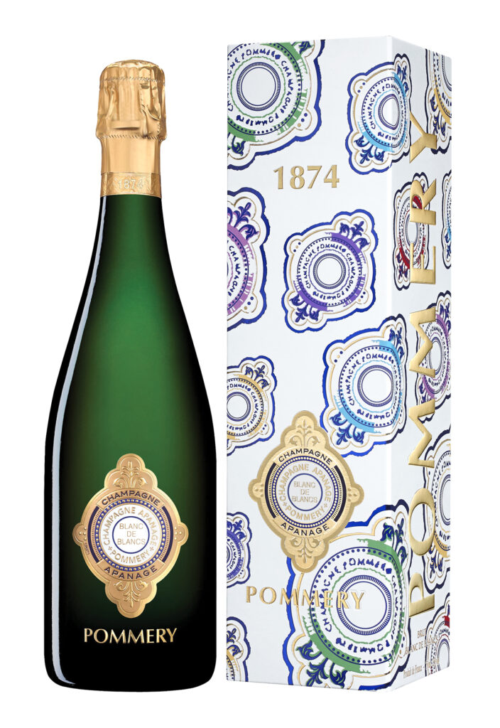 Quand Madame Pommery dicte encore l'assemblage 26 POMMERY APANAGE BDB 75CL ETUI HD