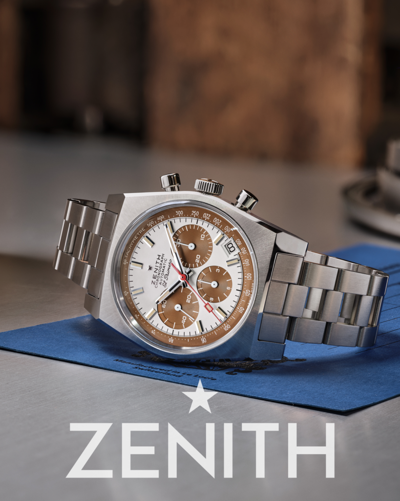 ZENITH CHRONOMASTER Revival A384 Tropical : la patine comme langage horloger 47 ZENITH Chronomaster Revival A384 still life 24