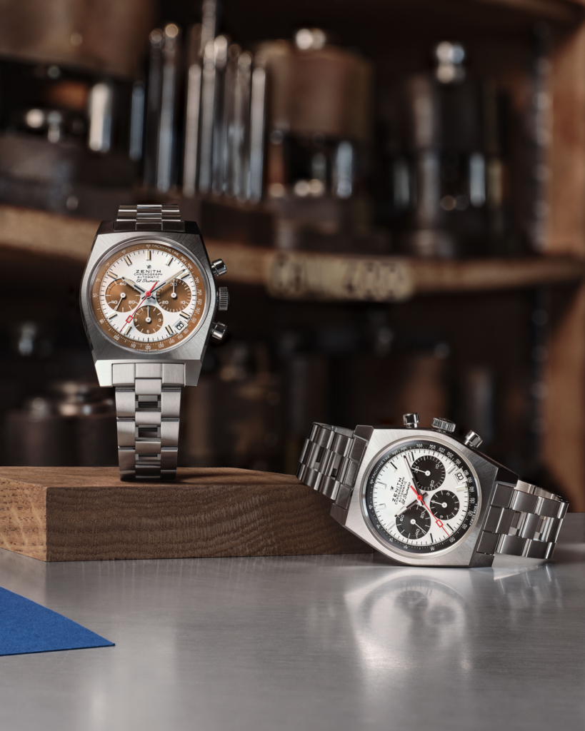 ZENITH CHRONOMASTER Revival A384 Tropical : la patine comme langage horloger 57 ZENITH Chronomaster Revival A384 still life 34