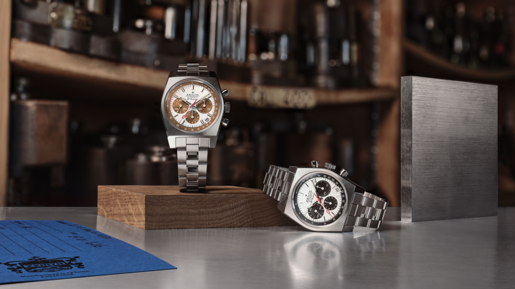 ZENITH CHRONOMASTER Revival A384 Tropical : la patine comme langage horloger 59 ZENITH Chronomaster Revival A384 still life 36