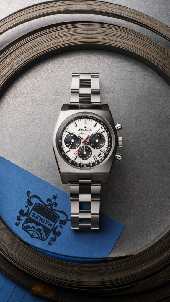 ZENITH CHRONOMASTER Revival A384 Tropical : la patine comme langage horloger 31 ZENITH Chronomaster Revival A384 still life 8