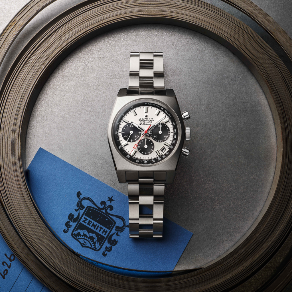 ZENITH CHRONOMASTER Revival A384 Tropical : la patine comme langage horloger 32 ZENITH Chronomaster Revival A384 still life 9