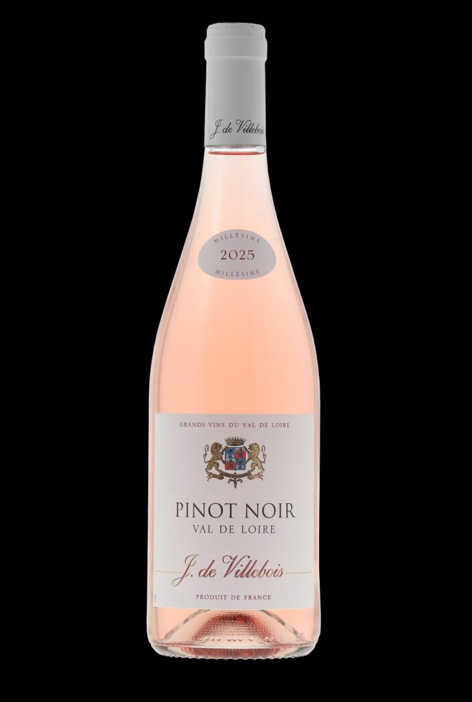 Le Pinot Noir Rosé 2025 de J. de Villebois, une Loire qui refuse l’exubérance 25 jdevillebois igp pinotnoir rose 25