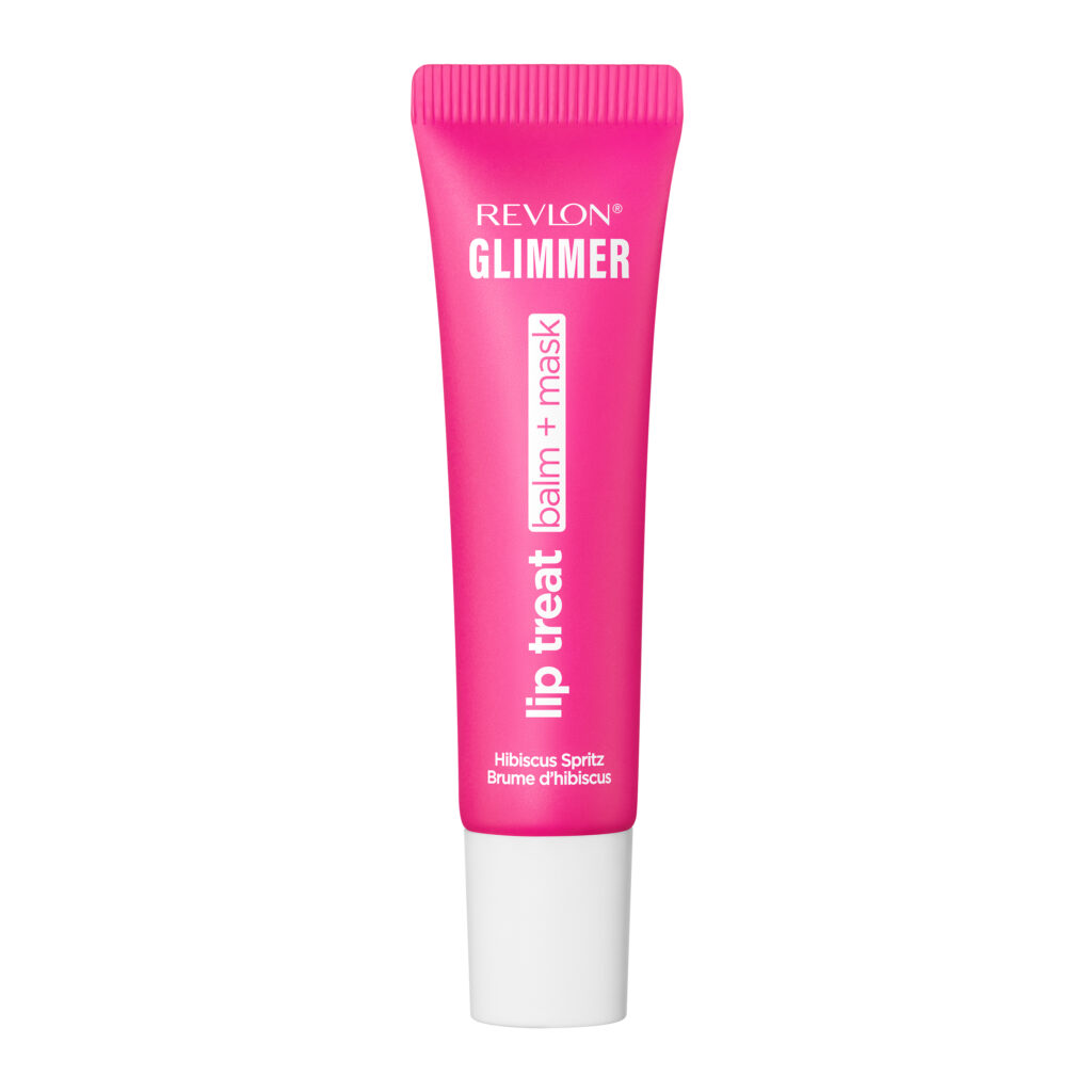 Revlon Glimmer Lip Treat Balm + Mask : le maquillage-soin comme nouvel objet de routine 26 revlon ecomm ATF lip glimmer lip treat balm mask soldier hibiscus spritz 005 3000x3000 1