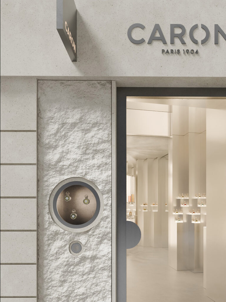 Caron, Rue Saint-Honoré: The Mirrorless Boutique 35 street view 1