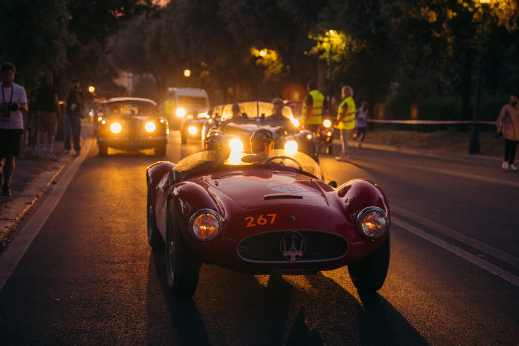 Maserati aux 1000 Miglia 2026 : cent ans de Trident dans les virages de Brescia 25 000 Maserati A6 GCS 53@1000 Miglia 2026