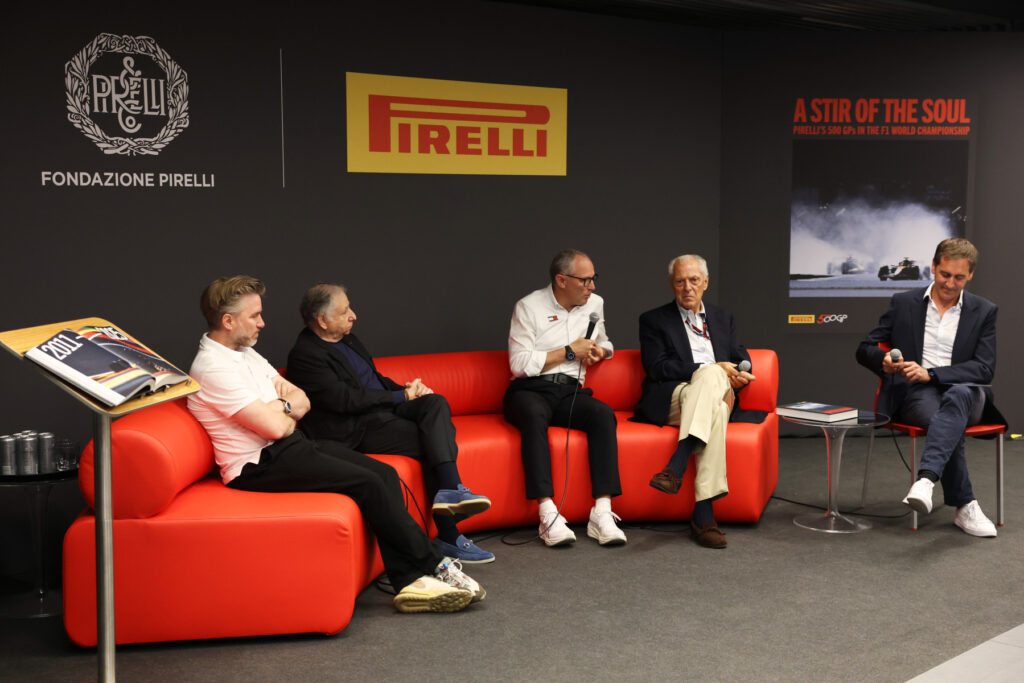 Pirelli et les 500 Grands Prix : quand la mémoire de la F1 se récrit en livre d’art 27 01. Pirelli 500 GP BD