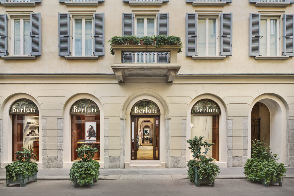 Berluti ouvre sa boutique de Milan via Gesù, avant Paris 25 01 BERLUTI MILANO OPENING