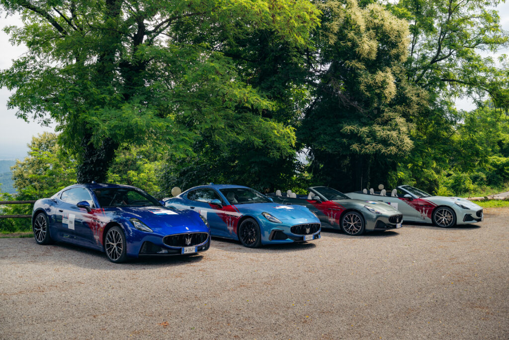 Maserati aux 1000 Miglia 2026 : cent ans de Trident dans les virages de Brescia 35 02 Maserati GranTurismoGranCabrio@1000 Miglia 2026