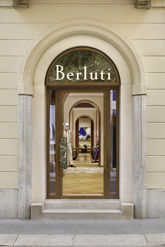 Berluti ouvre sa boutique de Milan via Gesù, avant Paris 26 03 BERLUTI MILANO OPENING