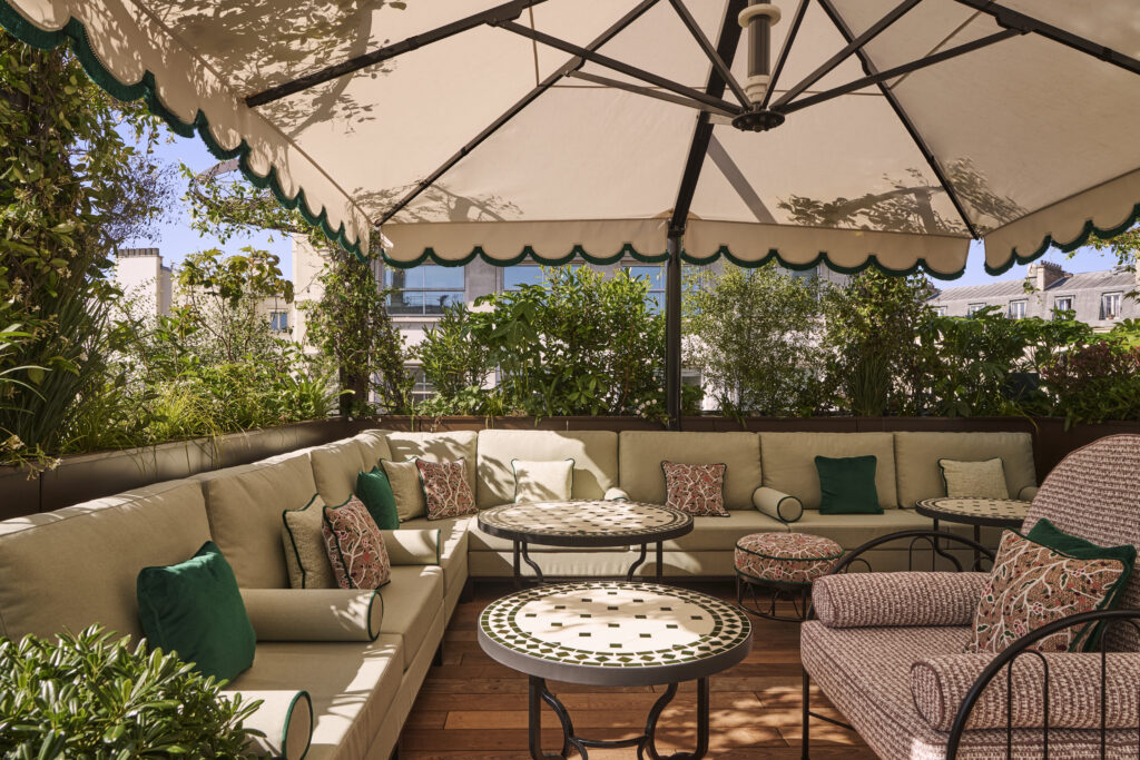 Le Fouquet’s Paris, jardin suspendu au-dessus du Triangle d’or 25 @Alexandre Tabaste 1