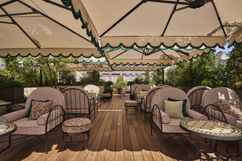 Le Fouquet’s Paris, jardin suspendu au-dessus du Triangle d’or 26 @Alexandre Tabaste 2