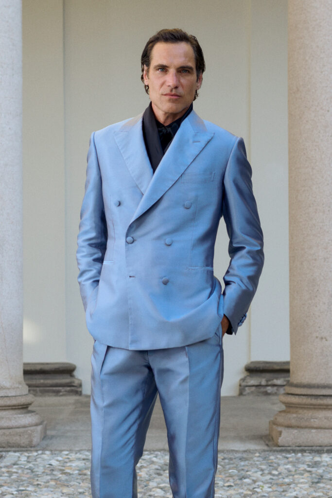 Brioni Maestria dessine une carte de Rome sur la collection printemps-été 2027 33 BRIONI SS27 LOOK 09