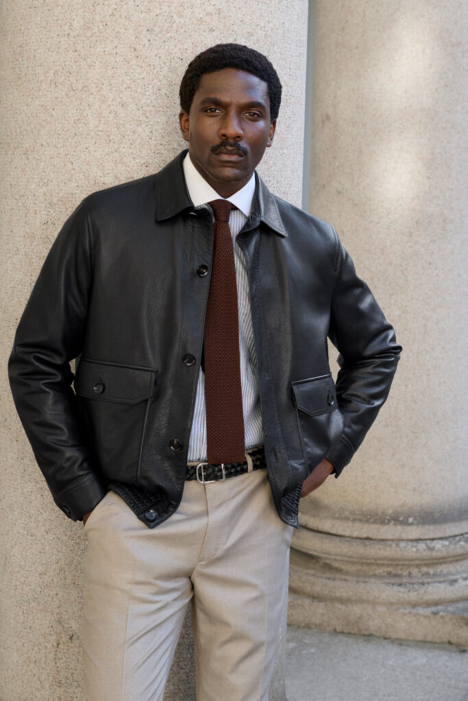 Brioni Maestria dessine une carte de Rome sur la collection printemps-été 2027 41 BRIONI SS27 LOOK 17