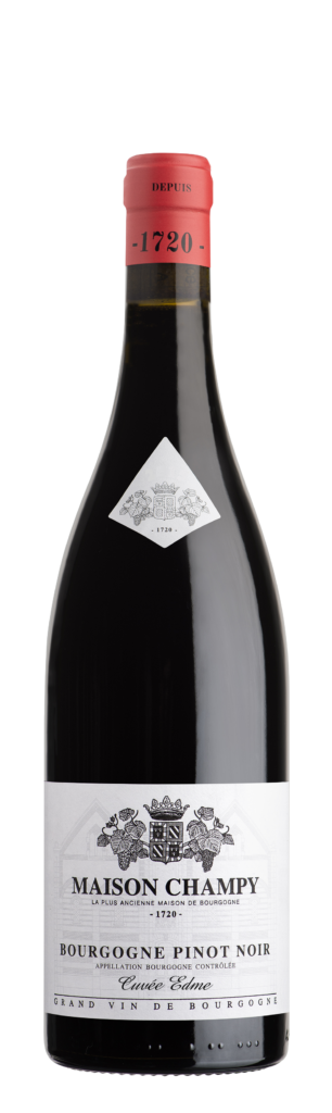 À Beaune, Maison Champy vinifie dans des caves du XVe siècle et sert à table dans une ancienne cuve de macération 26 Bourgogne Pinot Noir Cuvee Edme