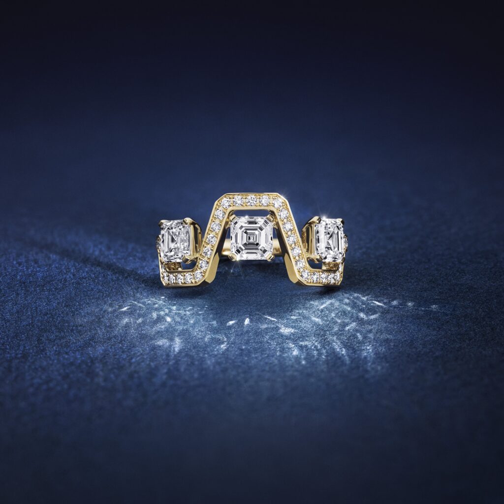 Bucherer Skyline, New York en géométrie joaillière 26 Bucherer Fine Jewellery Collection Fine Jewellery Skyline Bague Still Life