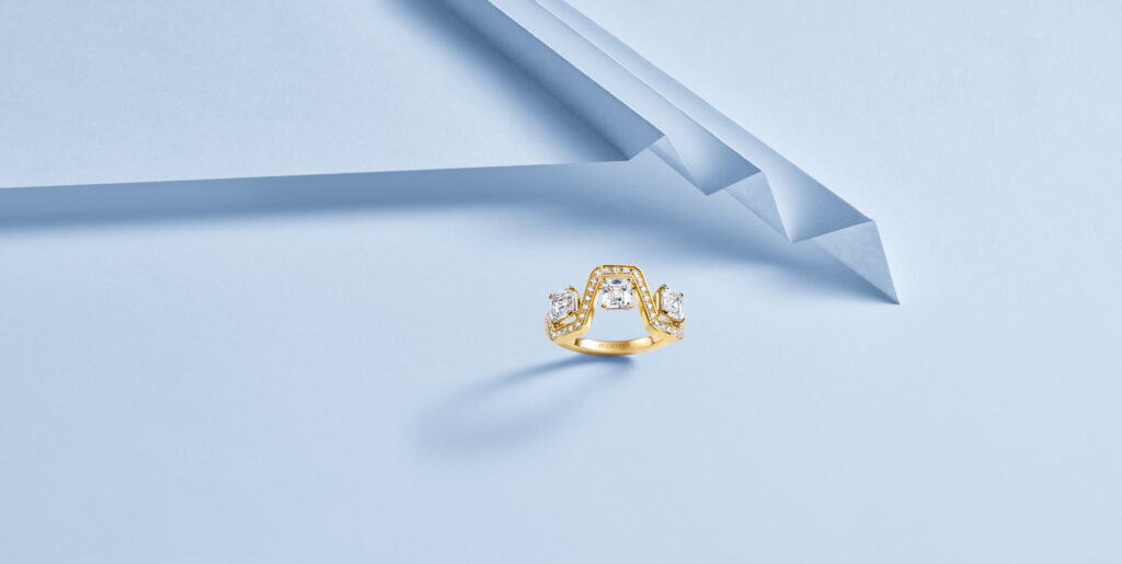 Bucherer Skyline, New York en géométrie joaillière 25 Bucherer Fine Jewellery Collection Fine Jewellery Skyline Bague Still Life 2